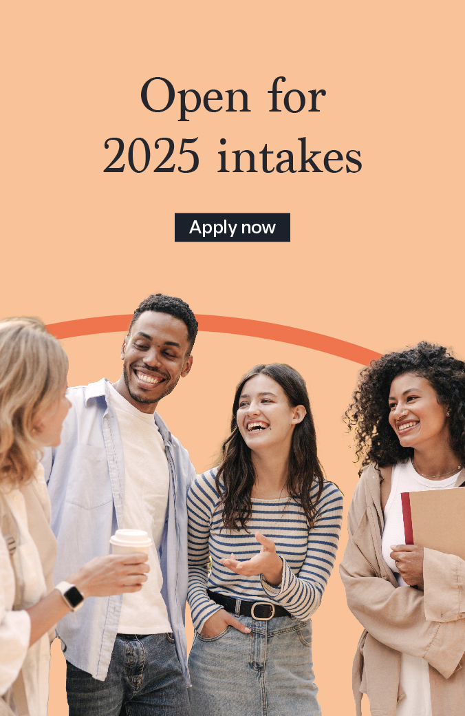 Open for 2025 Intakes : Apply now 