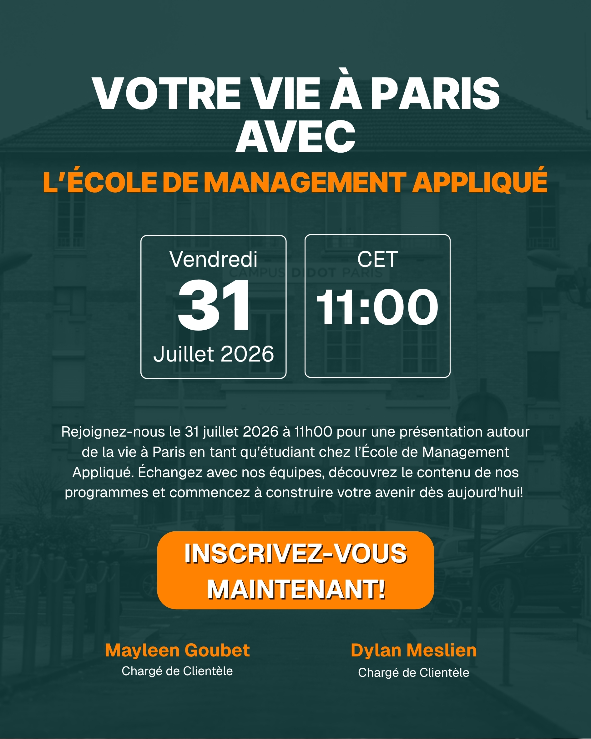 VOTRE VIE À PARIS AVEC